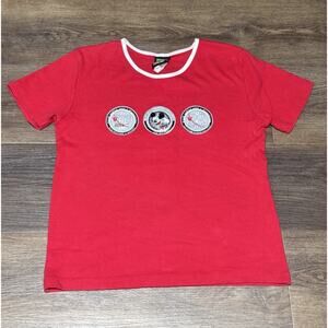Vintage 2000s Walt Disney World Mickey Mouse Millenium T-Shirt Size -  Large